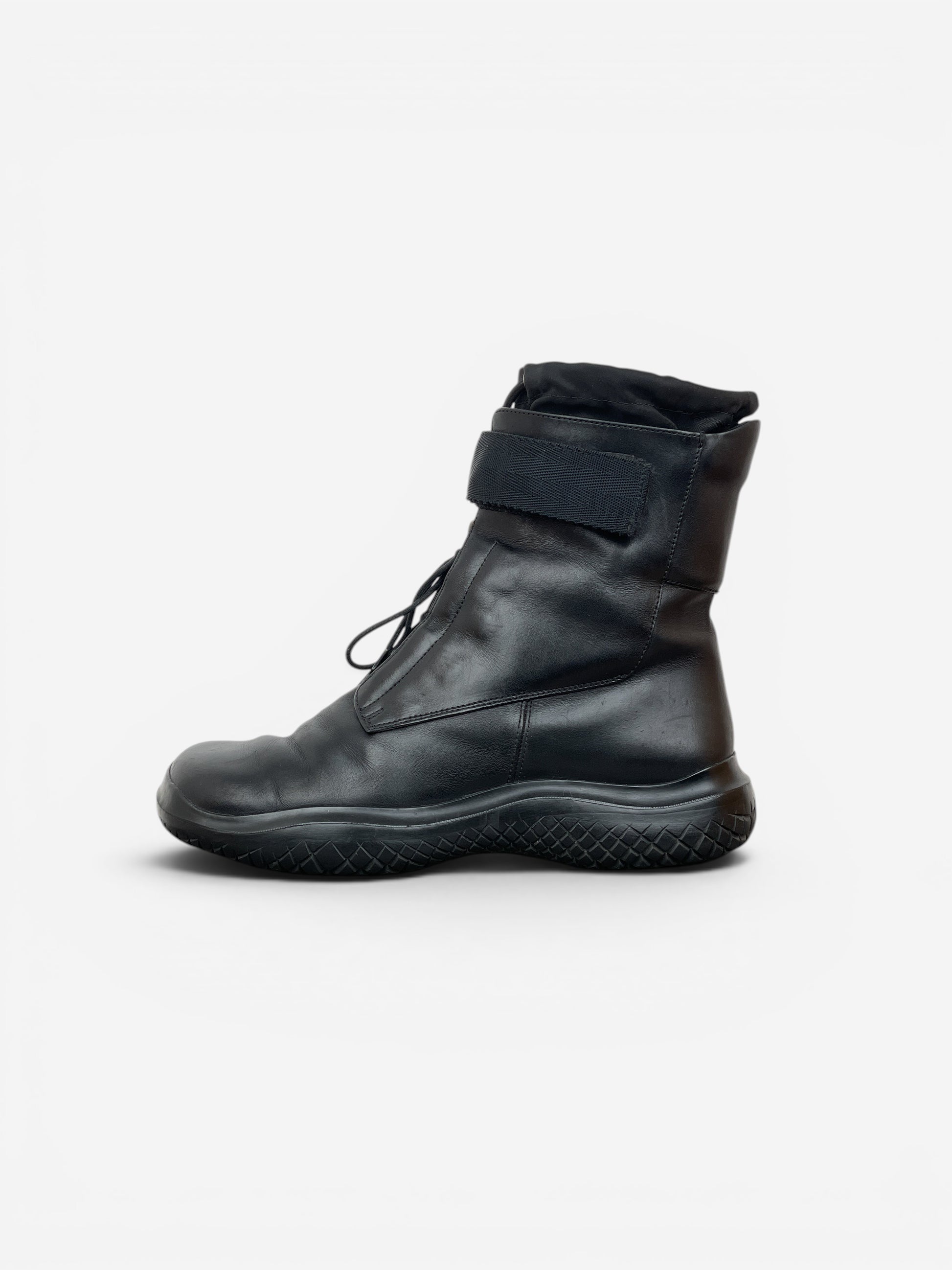 Prada AW99 Square Toe Vibram Combat Boots – photo 3