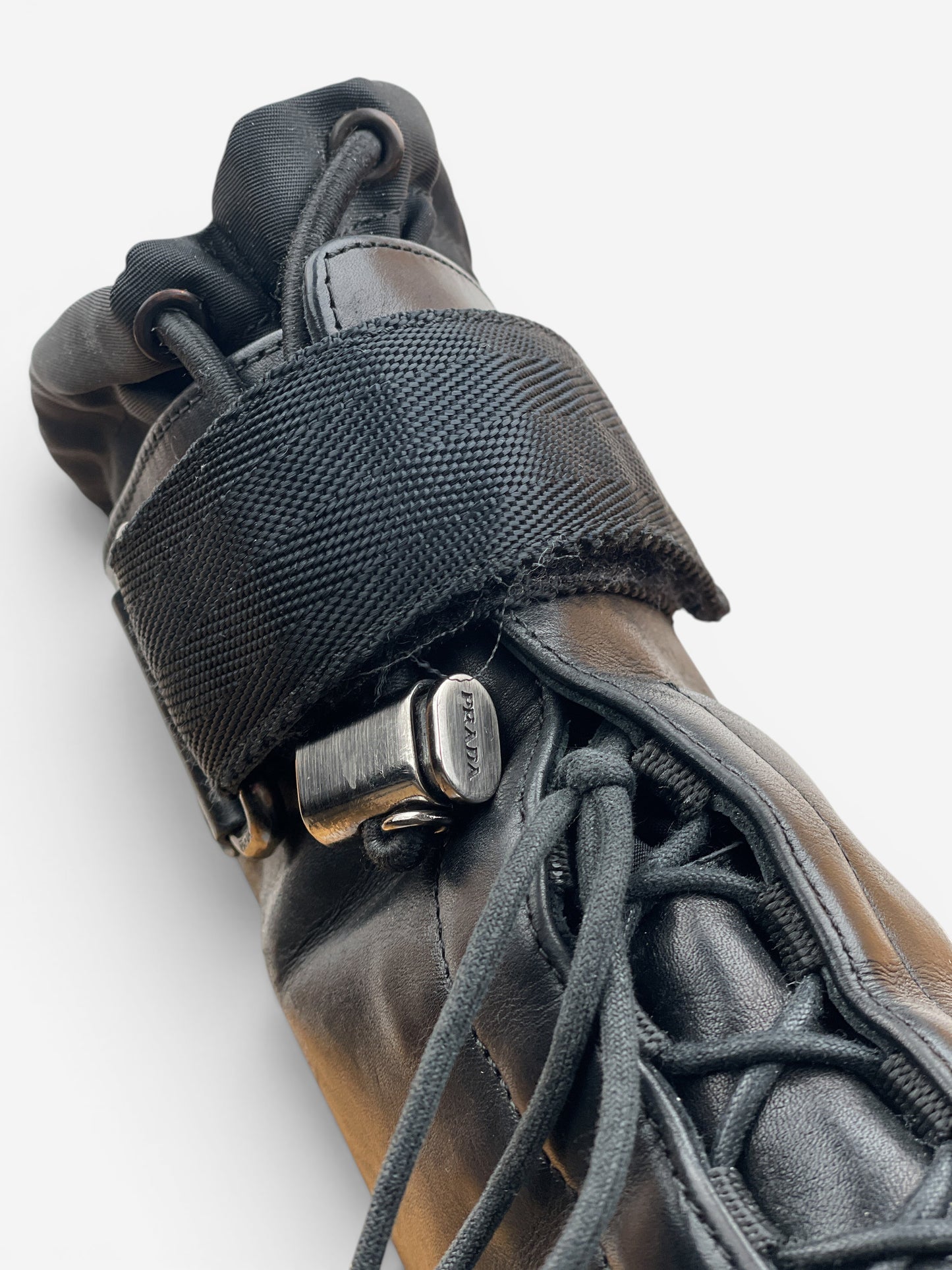 Prada AW99 Square Toe Vibram Combat Boots – photo 8