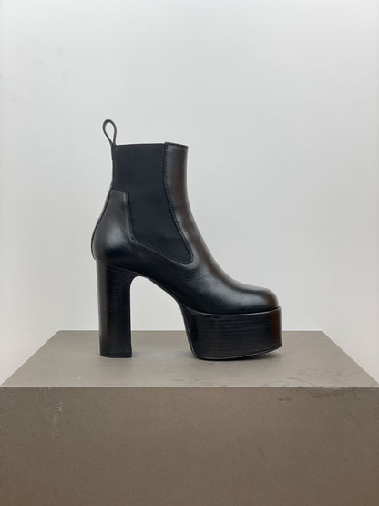 Rick Owens AW19 'Larry' Kiss Heel Boots
