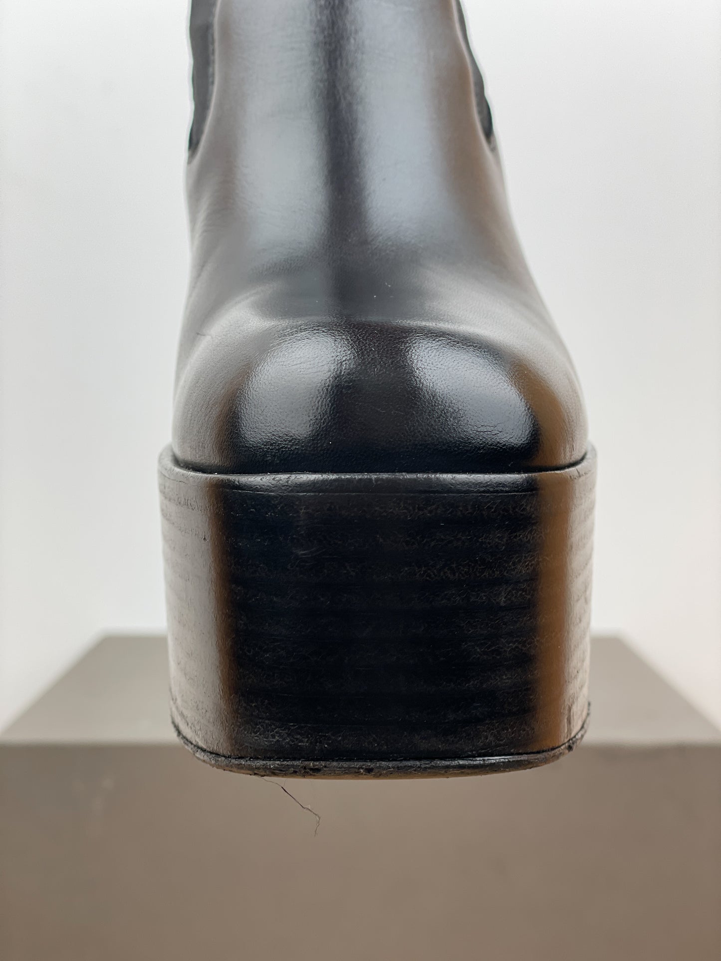 Rick Owens AW19 'Larry' Kiss Heel Boots