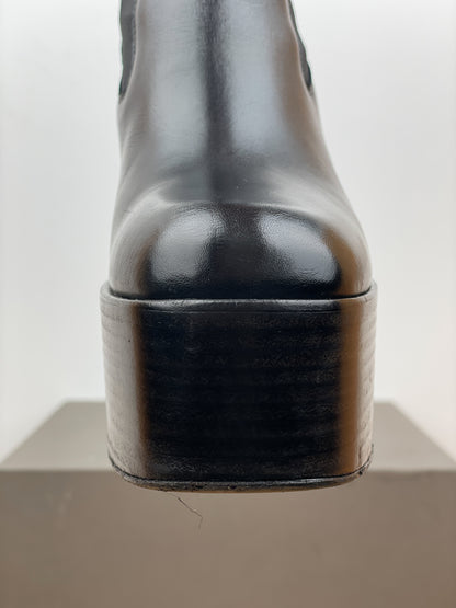 Rick Owens AW19 'Larry' Kiss Heel Boots