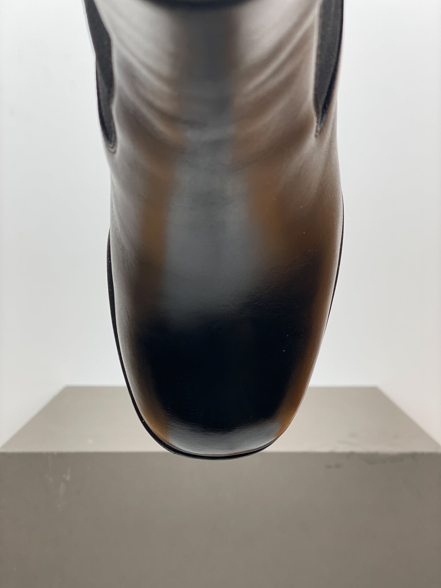 Rick Owens AW19 'Larry' Kiss Heel Boots