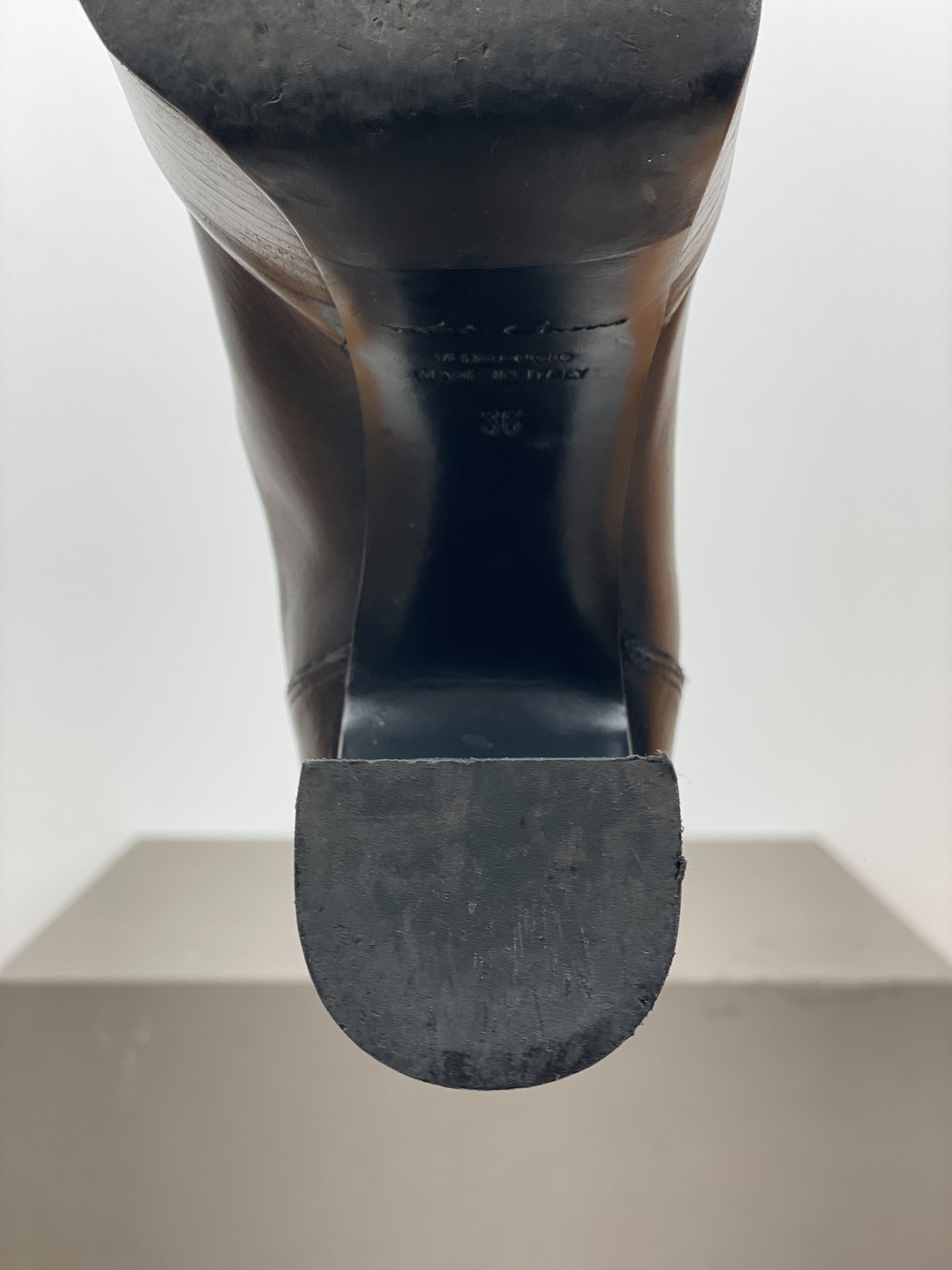 Rick Owens AW19 'Larry' Kiss Heel Boots