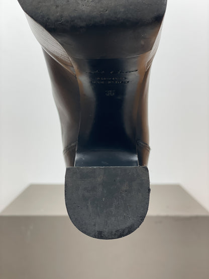 Rick Owens AW19 'Larry' Kiss Heel Boots