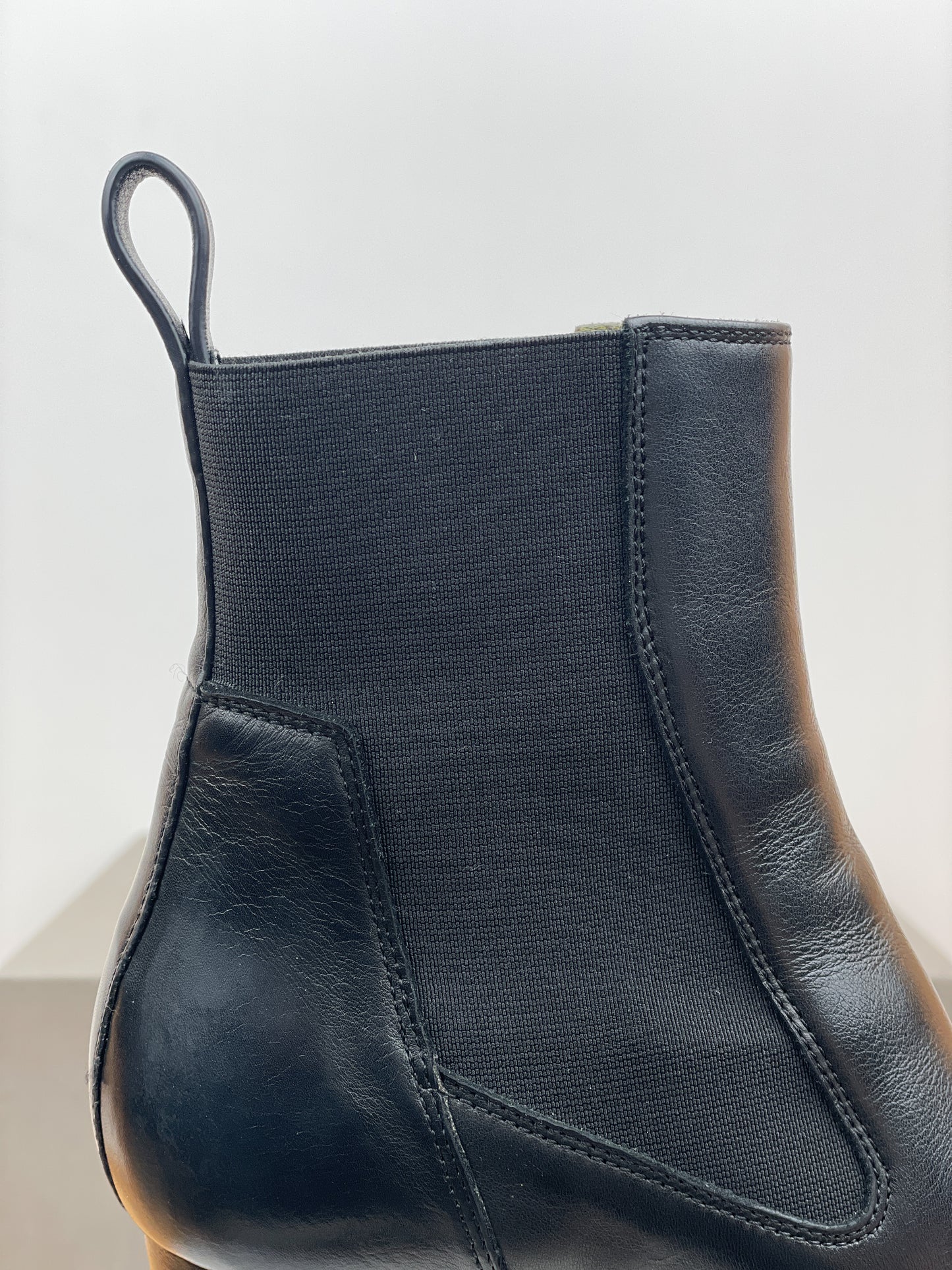 Rick Owens AW19 'Larry' Kiss Heel Boots