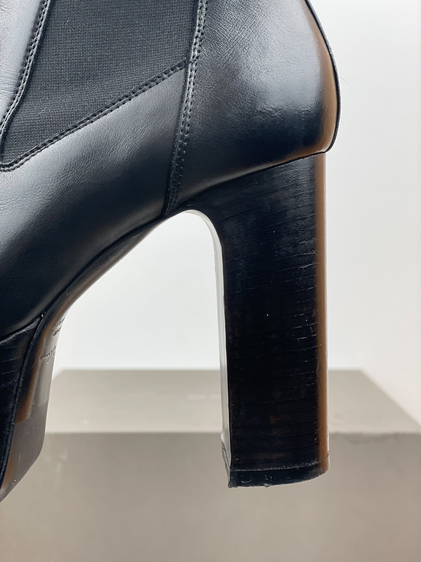 Rick Owens AW19 'Larry' Kiss Heel Boots