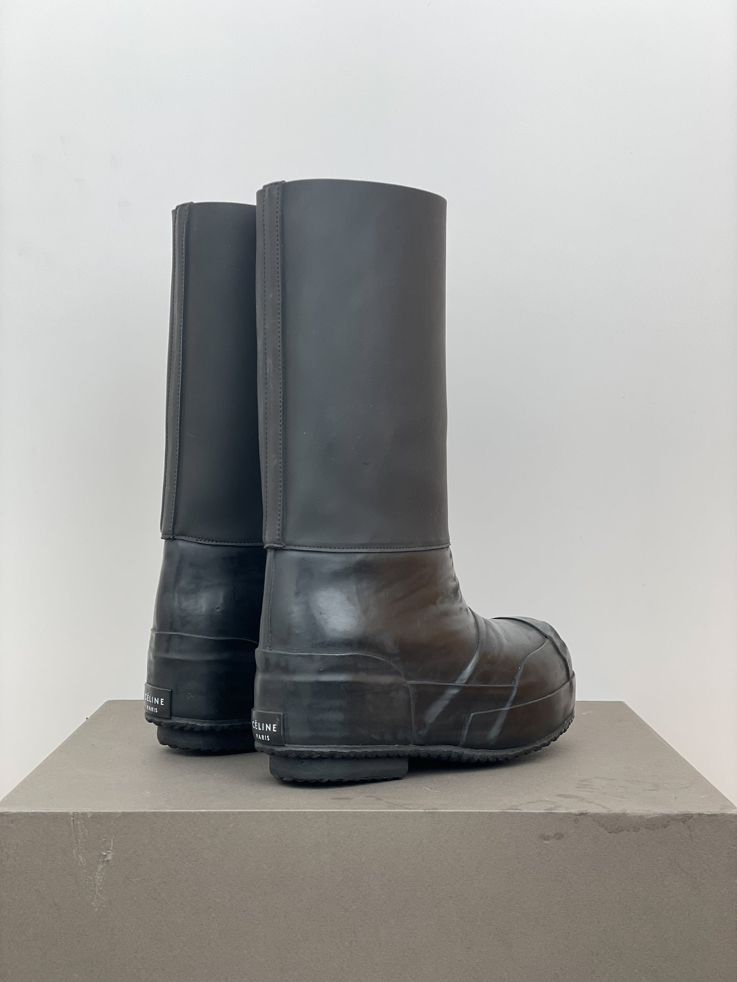 Celine by Phoebe Philo AW18 Rubber Planet Boots