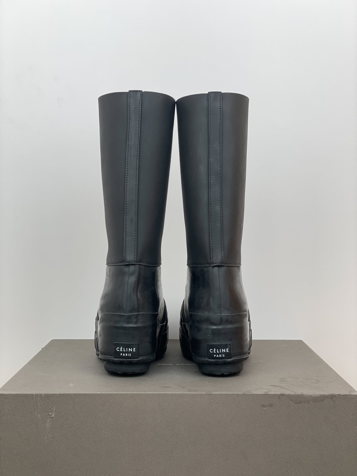 Celine by Phoebe Philo AW18 Rubber Planet Boots