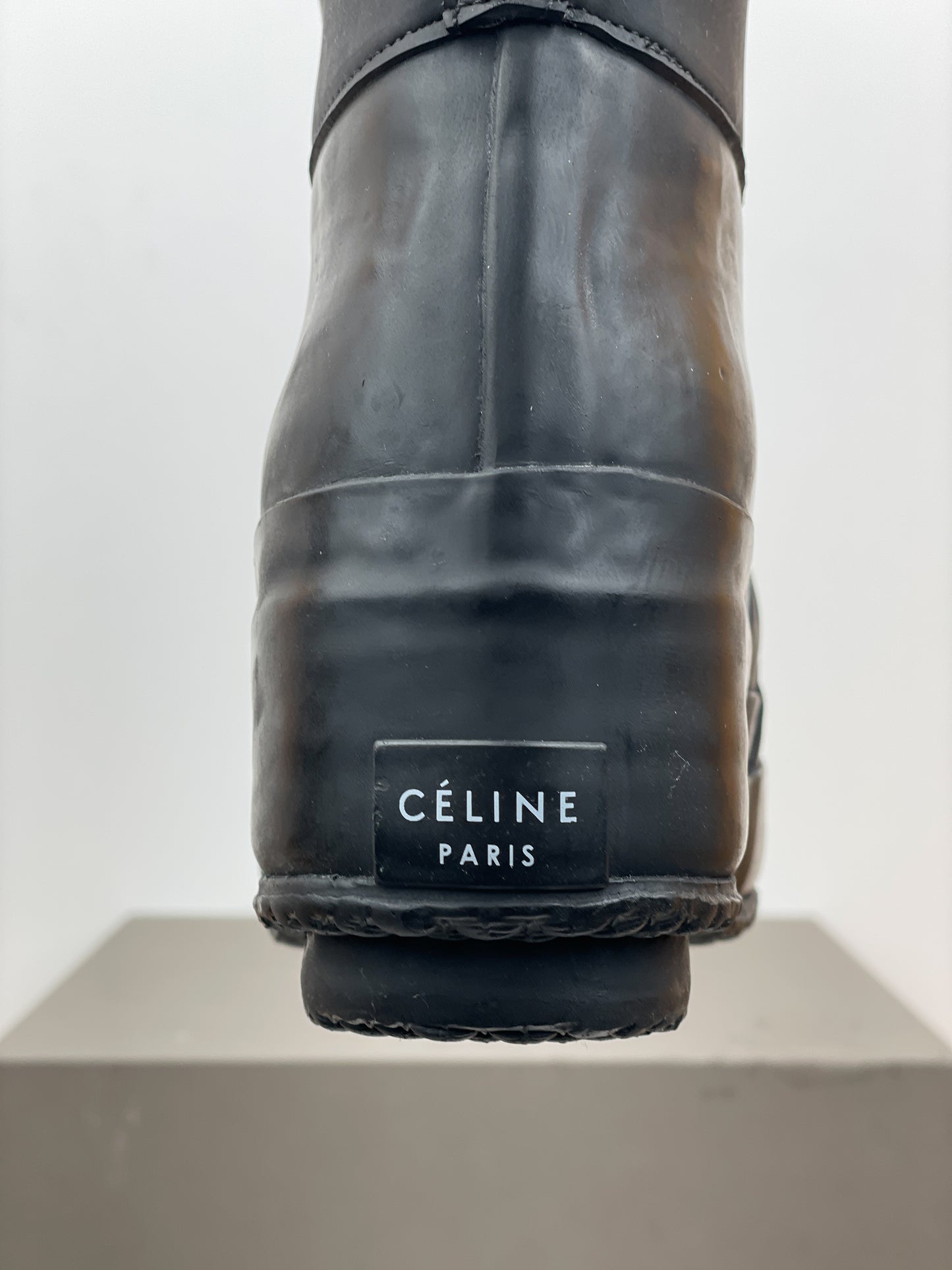 Celine by Phoebe Philo AW18 Rubber Planet Boots