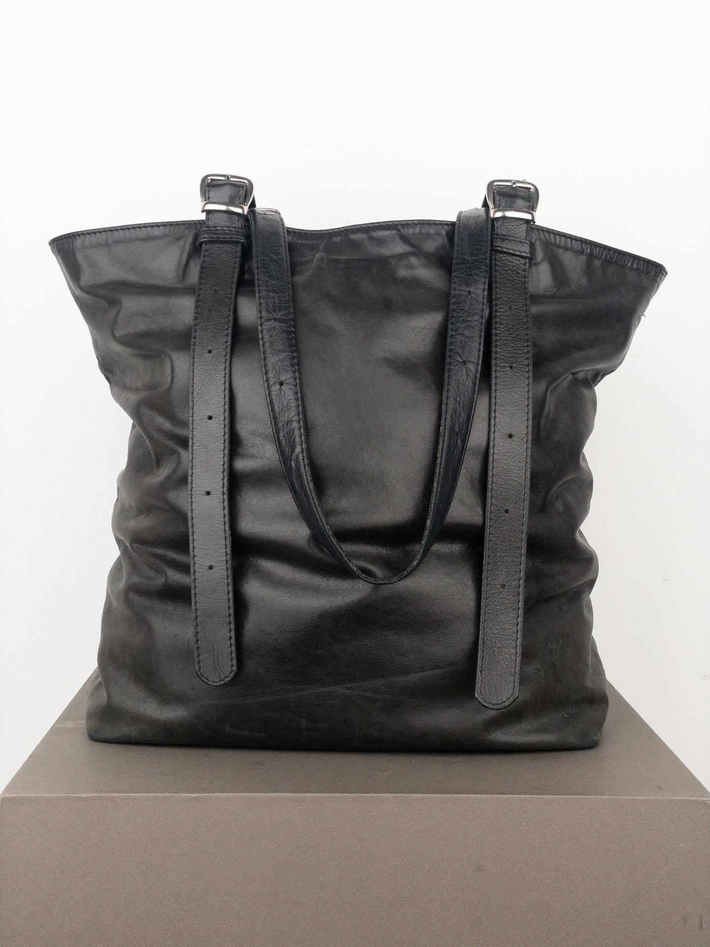 Maison Margiela Leather Shopper Tote Bag
