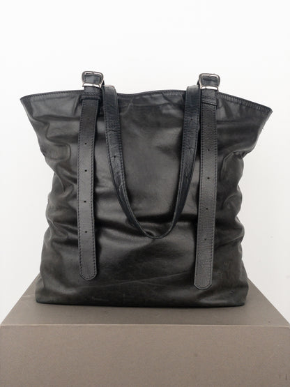 Maison Margiela Leather Shopper Tote Bag