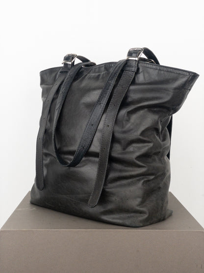 Maison Margiela Leather Shopper Tote Bag