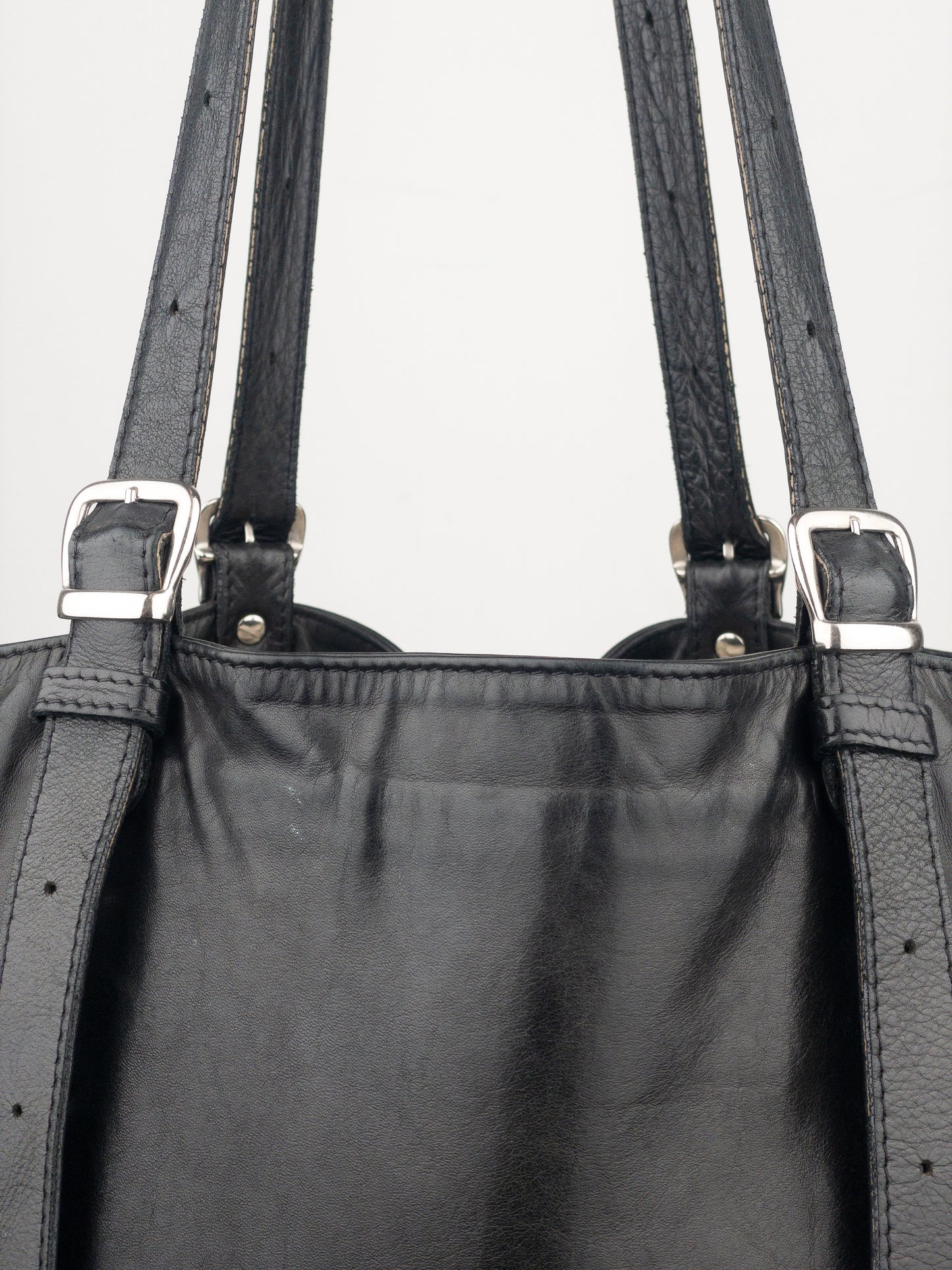 Maison Margiela Leather Shopper Tote Bag