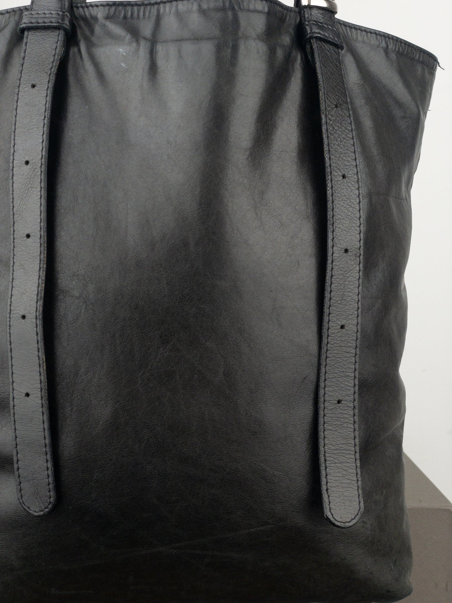 Maison Margiela Leather Shopper Tote Bag