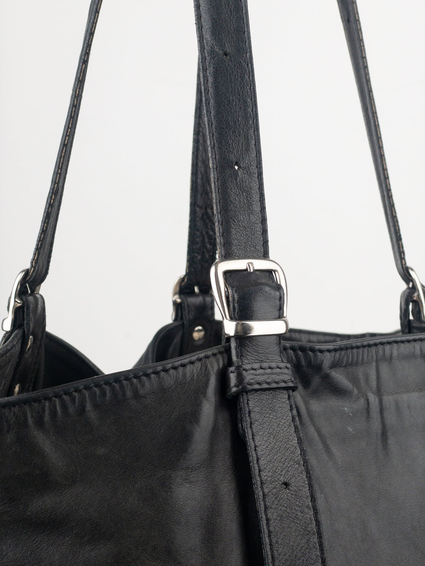 Maison Margiela Leather Shopper Tote Bag