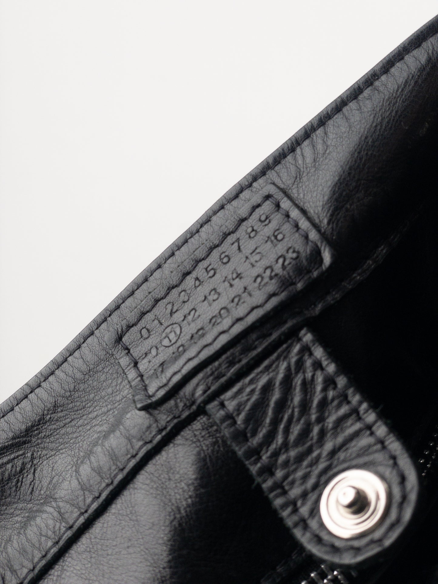 Maison Margiela Leather Shopper Tote Bag