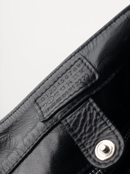 Maison Margiela Leather Shopper Tote Bag