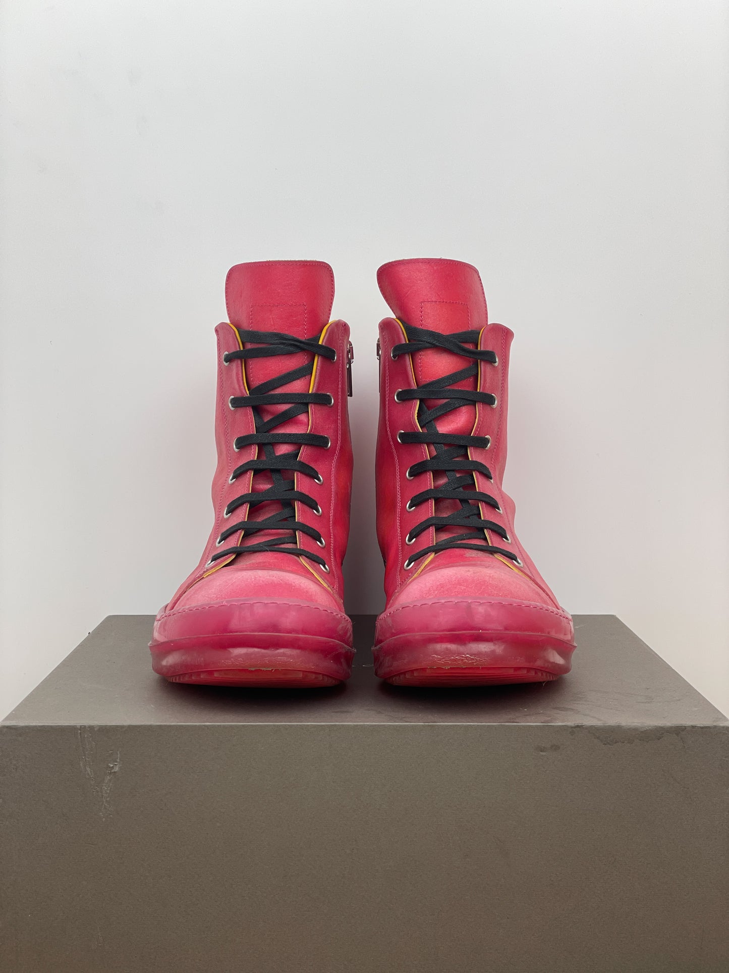 Rick Owens SS23 EDFU Translucent Ramones Sneakers