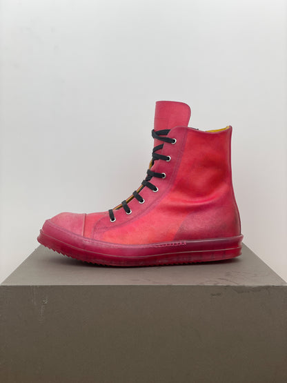 Rick Owens SS23 EDFU Translucent Ramones Sneakers