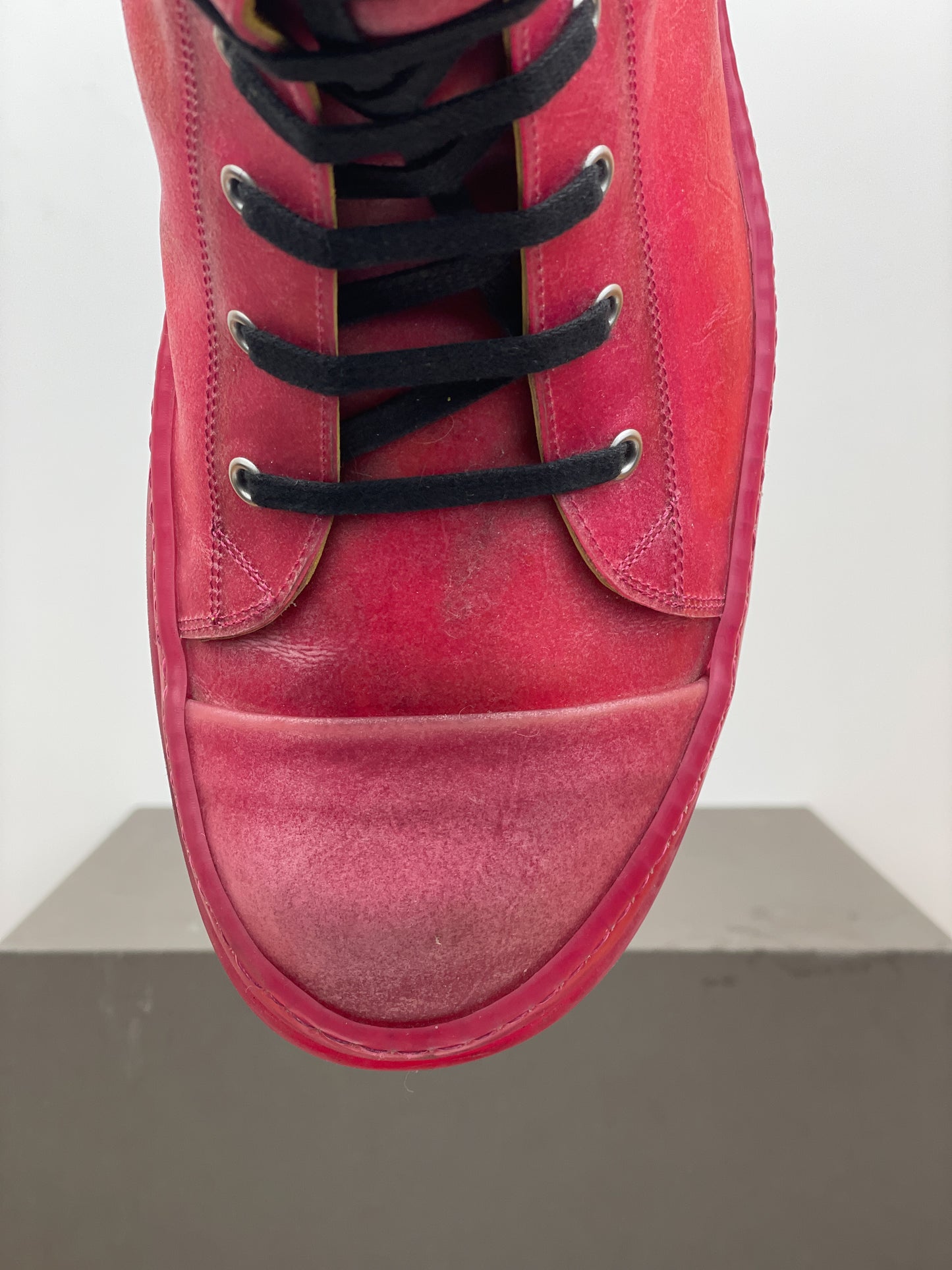 Rick Owens SS23 EDFU Translucent Ramones Sneakers