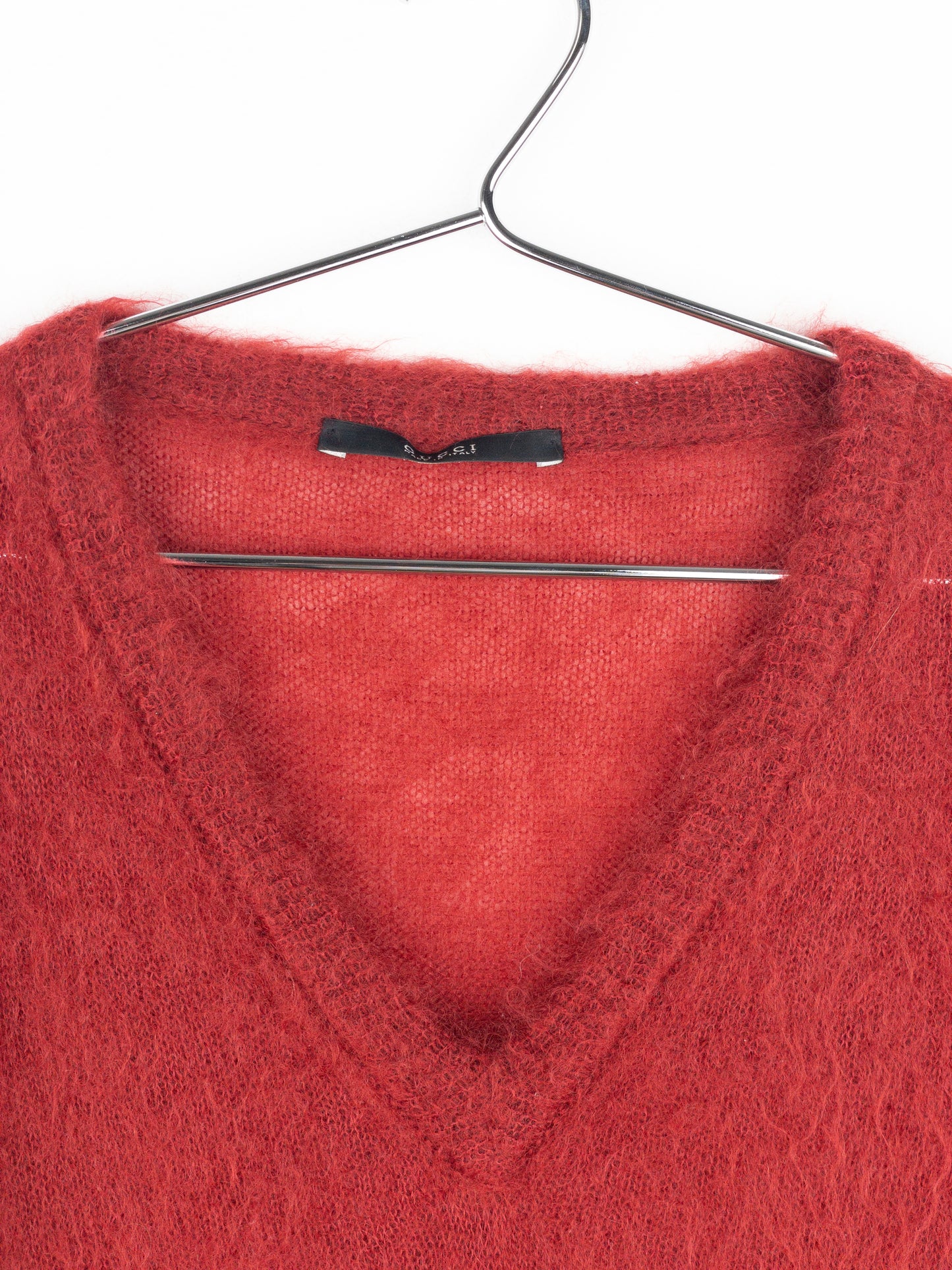 Gucci by Frida Giannini AW14 Fuzzy V-Neck Sweater