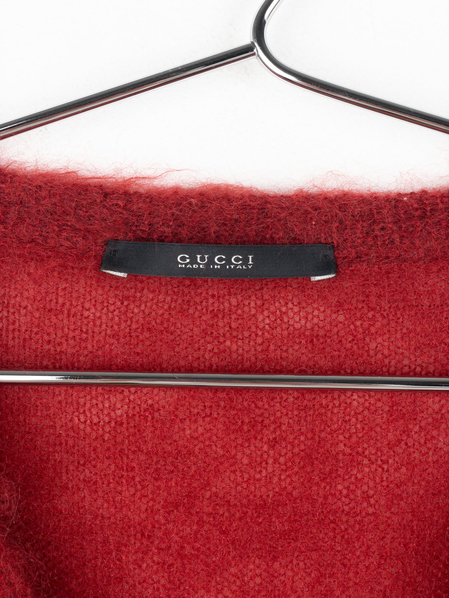 Gucci by Frida Giannini AW14 Fuzzy V-Neck Sweater