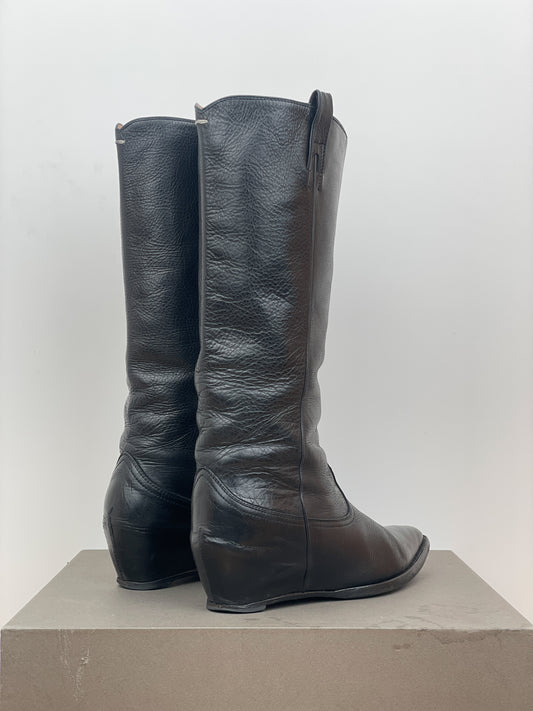 Maison Margiela SS00 Heelless Flat Cowboy Boots