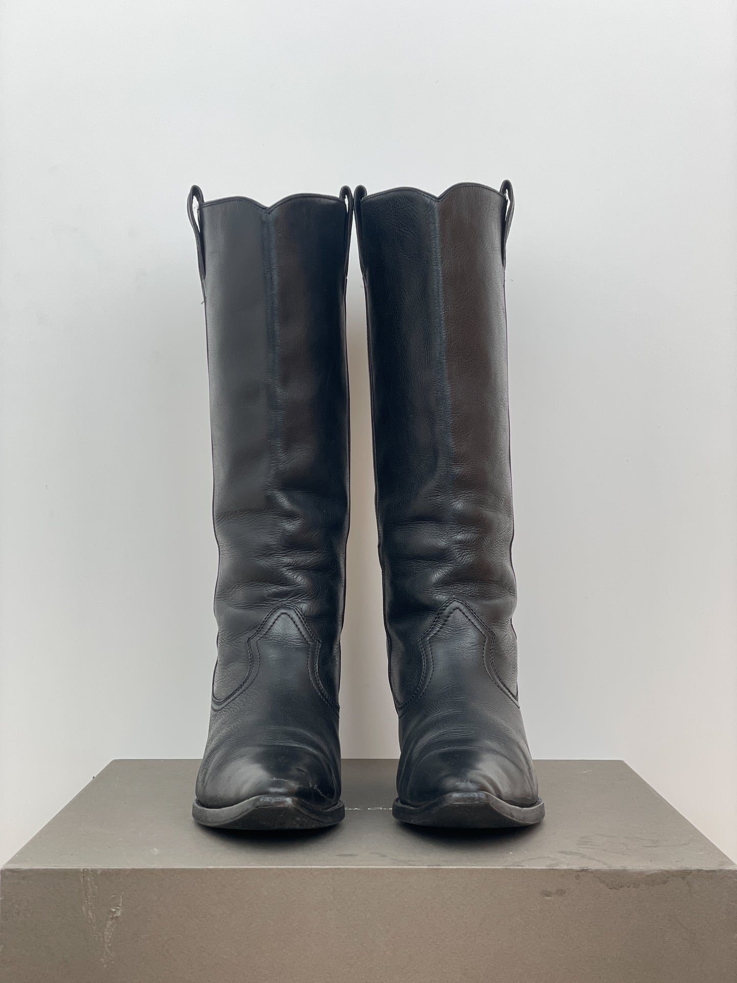 Maison Margiela SS00 Heelless Flat Cowboy Boots