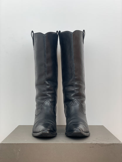 Maison Margiela SS00 Heelless Flat Cowboy Boots
