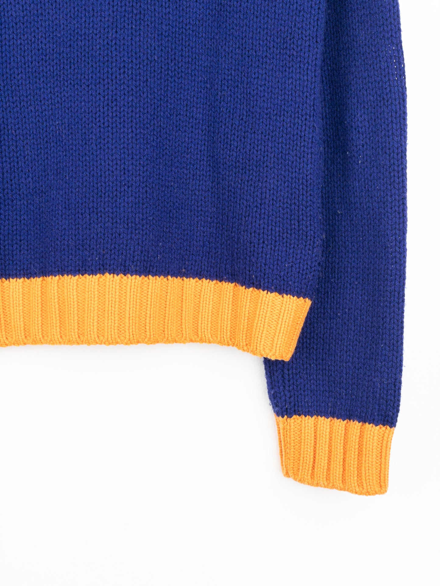 Prada AW18 Graphic Race Logo Knit Sweater
