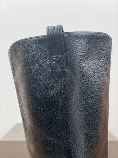 Maison Margiela SS00 Heelless Flat Cowboy Boots