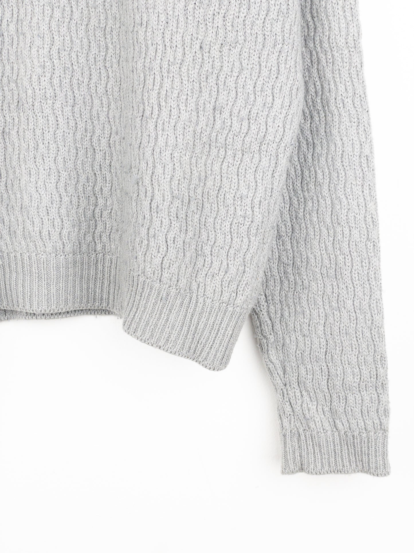 Gucci by Tom Ford 2000s Cable Knit Wave Sweater
