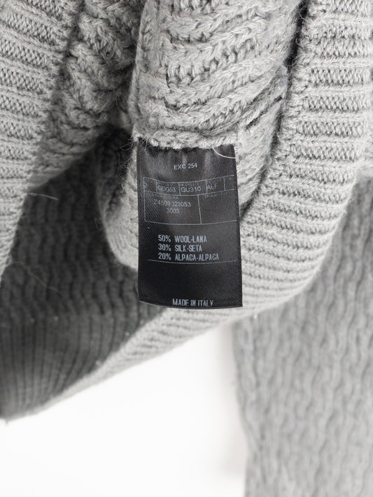 Gucci by Tom Ford 2000s Cable Knit Wave Sweater – photo 8
