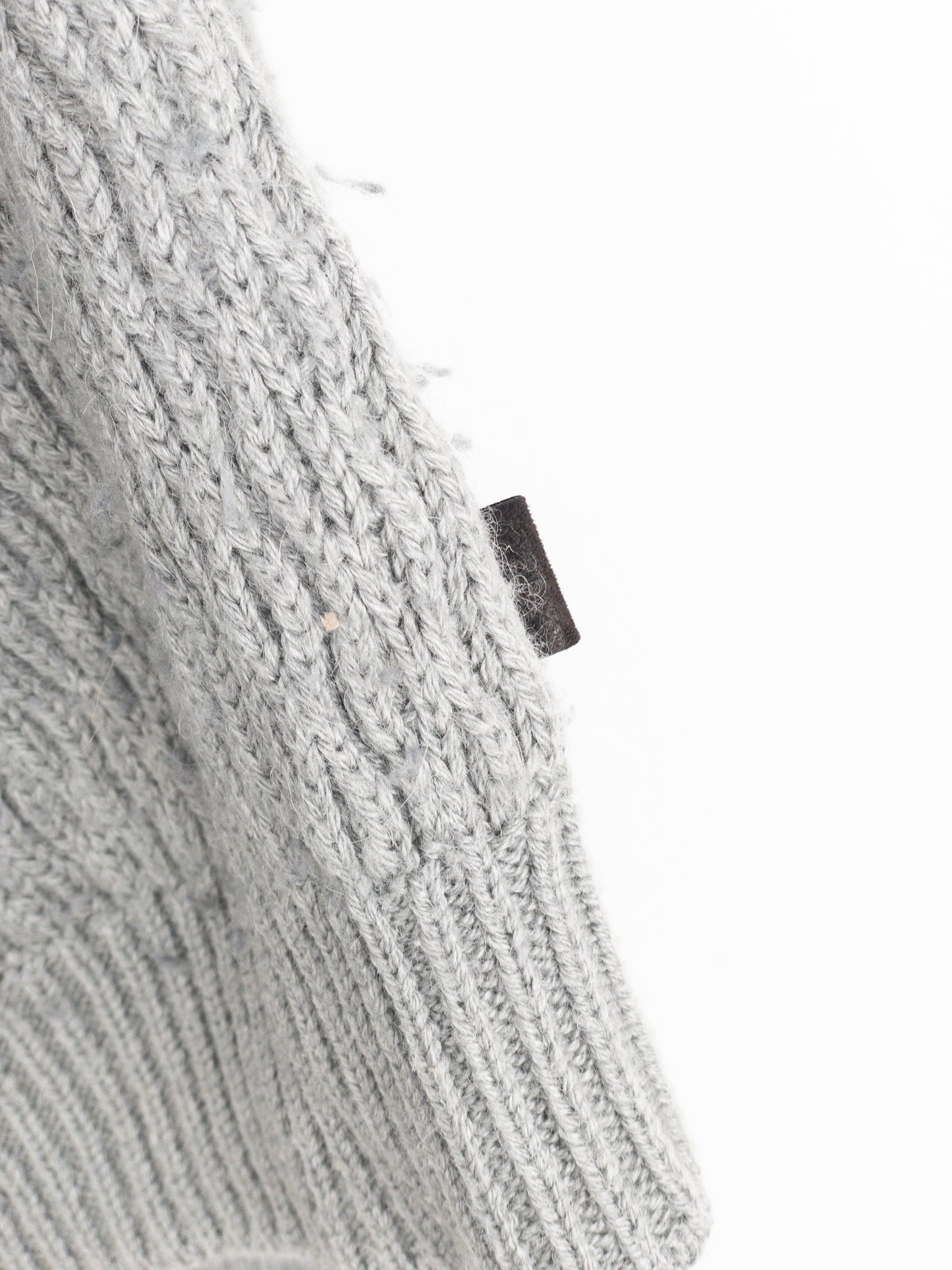 Gucci by Tom Ford 2000s Cable Knit Wave Sweater