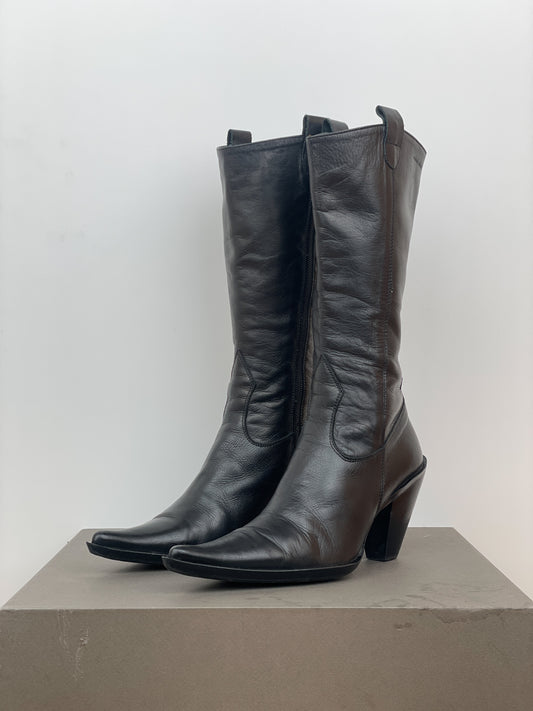 Miu Miu 2000s Western Cowboy Boots