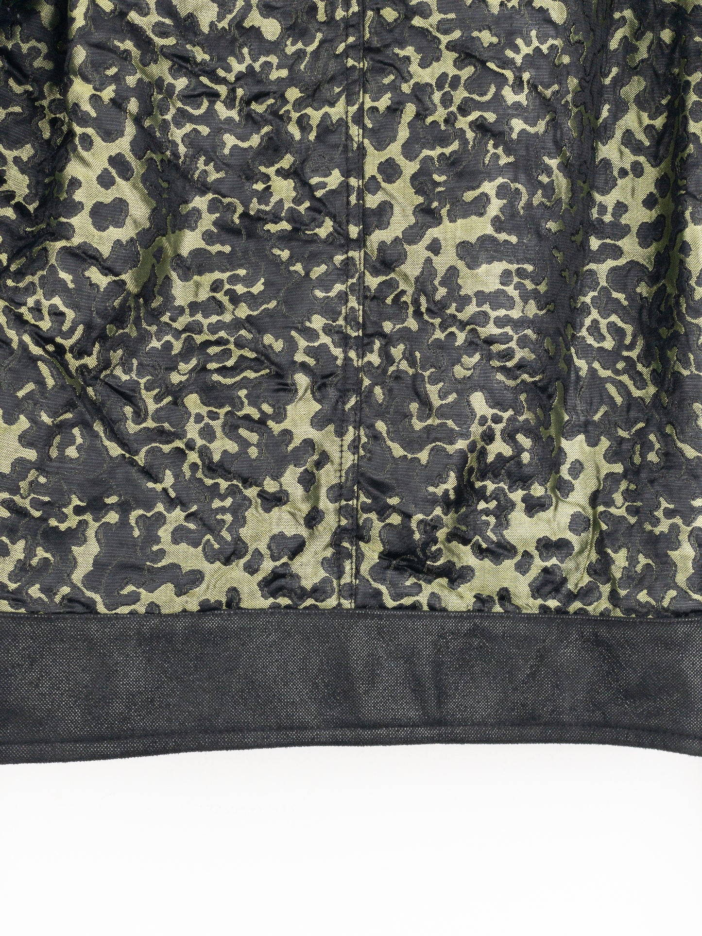 Chanel by Karl Lagerfeld 2000s Quilted Camouflage Bomber Jacket