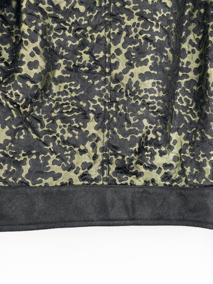 Chanel by Karl Lagerfeld 2000s Quilted Camouflage Bomber Jacket