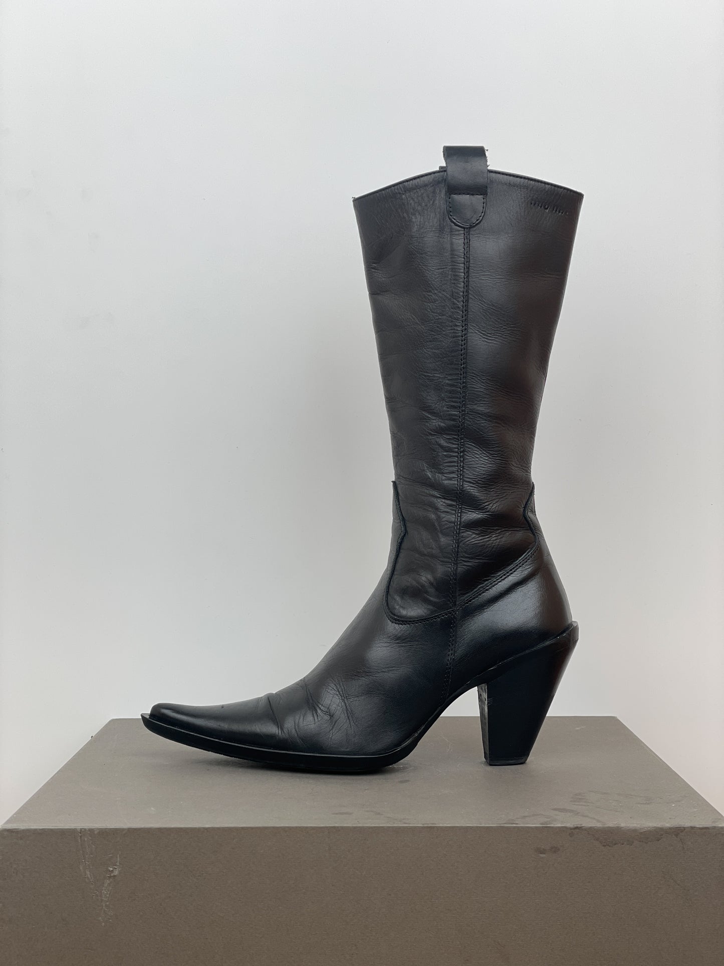 Miu Miu 2000s Western Cowboy Boots