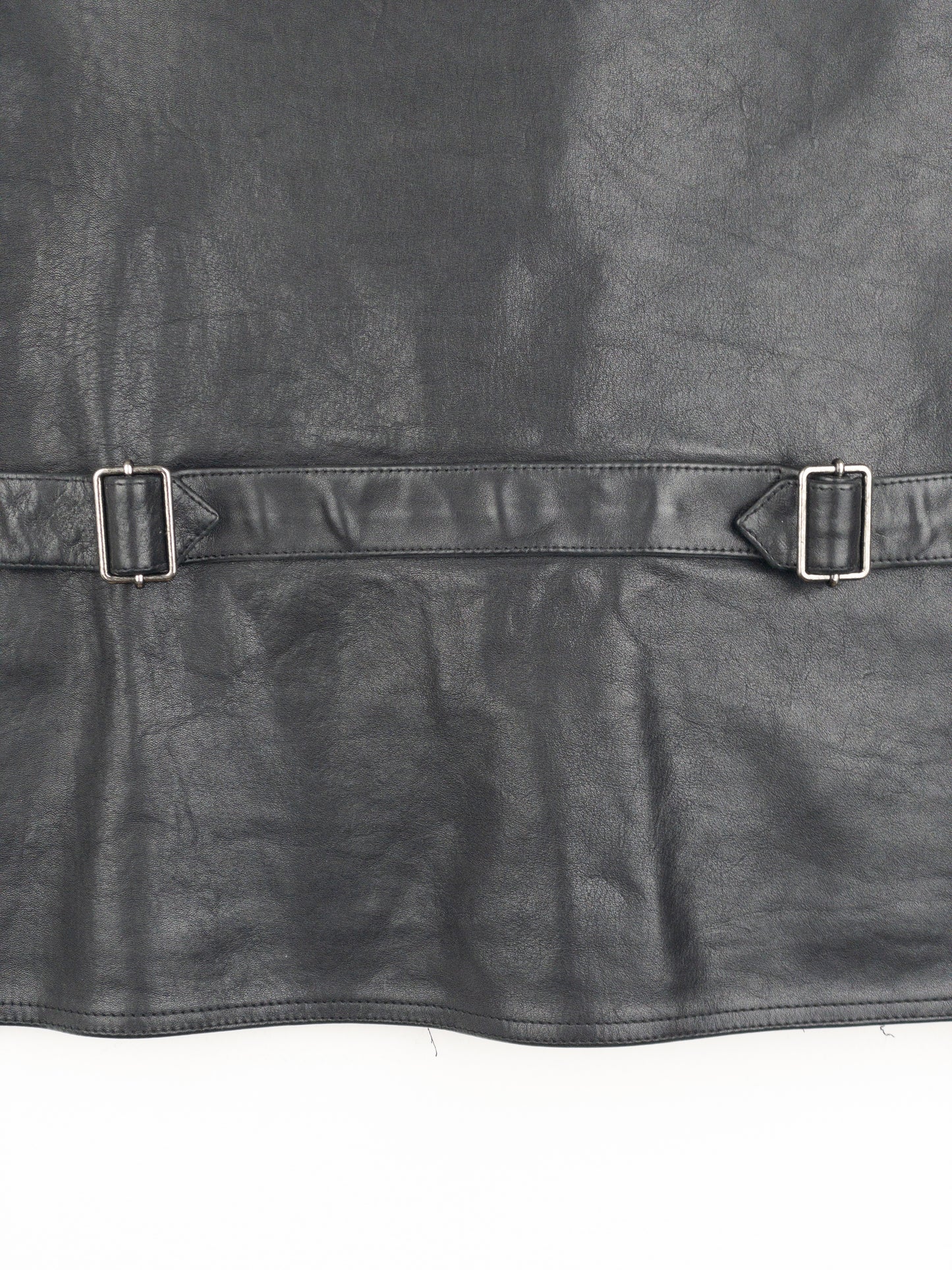 Prada by Raf Simons SS23 Bondage Leather Vest