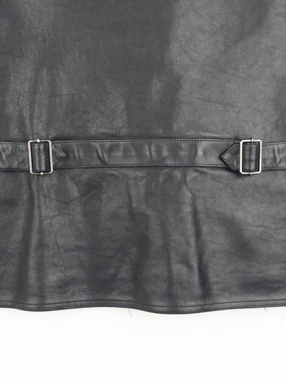 Prada by Raf Simons SS23 Bondage Leather Vest