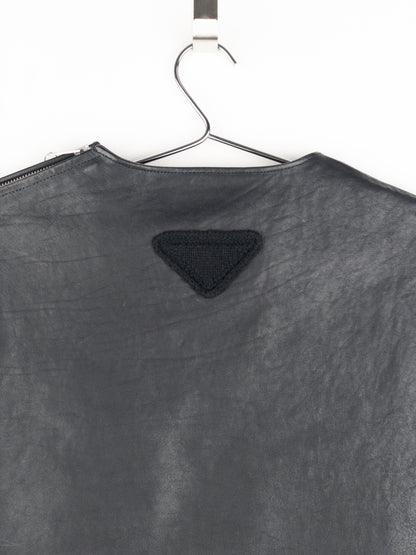 Prada by Raf Simons SS23 Bondage Leather Vest
