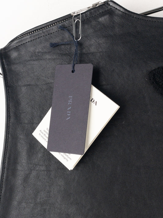 Prada by Raf Simons SS23 Bondage Leather Vest – photo 8