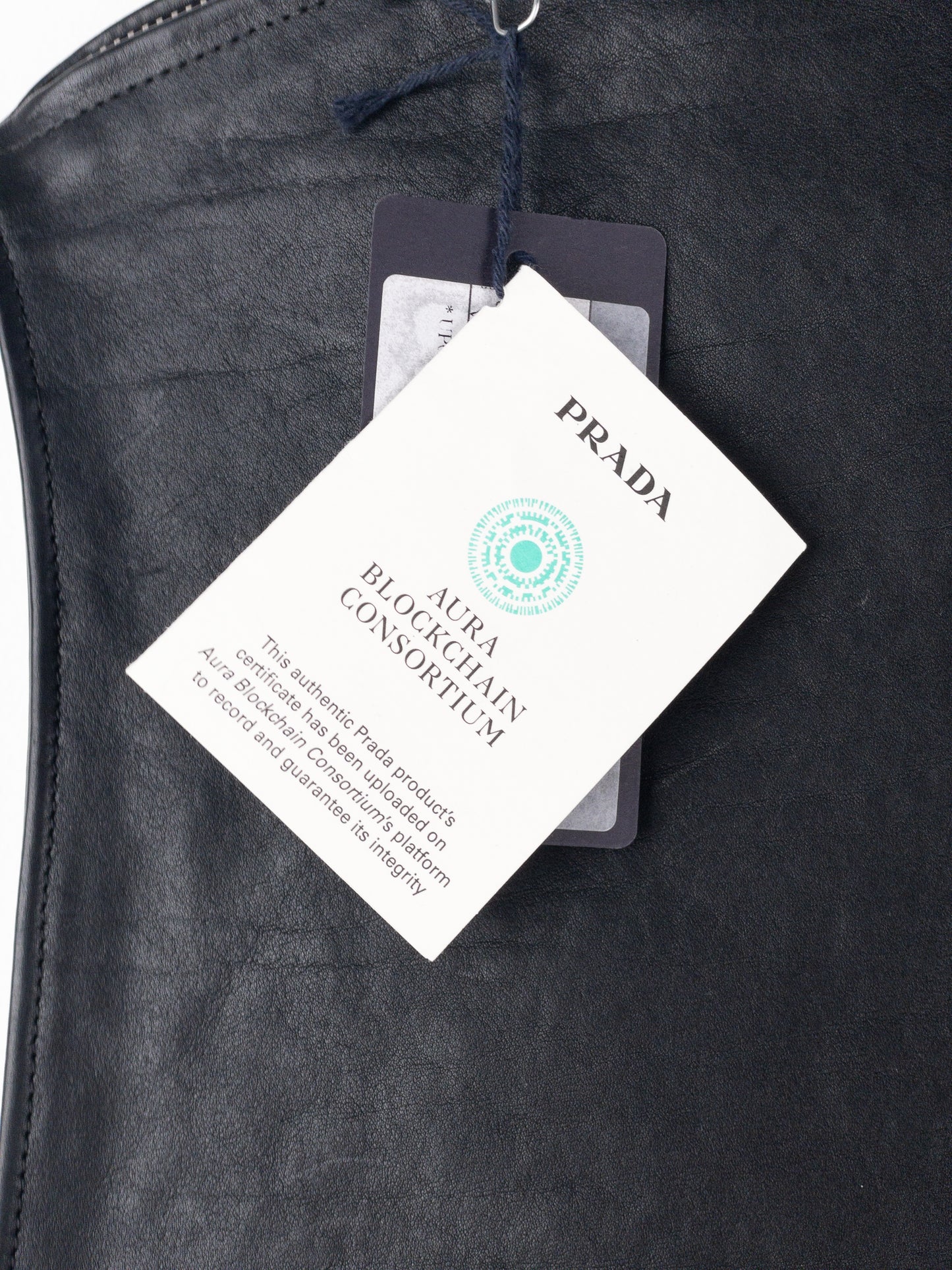 Prada by Raf Simons SS23 Bondage Leather Vest