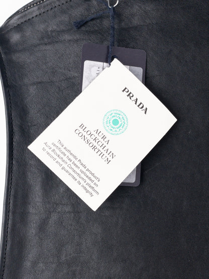 Prada by Raf Simons SS23 Bondage Leather Vest