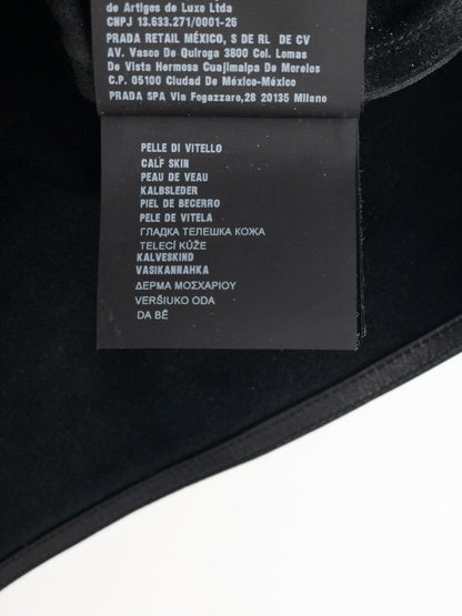 Prada by Raf Simons SS23 Bondage Leather Vest