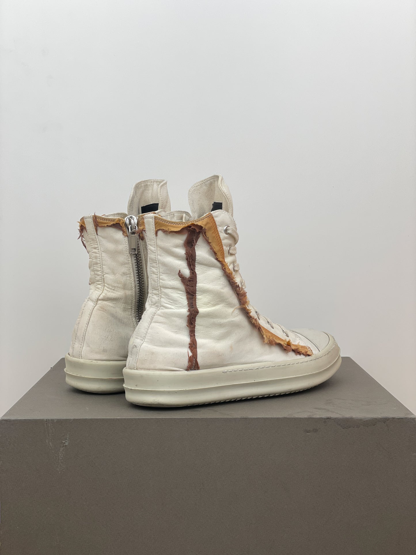 Rick Owens DRKSHDW SS20 'Tecuatl' Sample Distressed Cloth Ramones