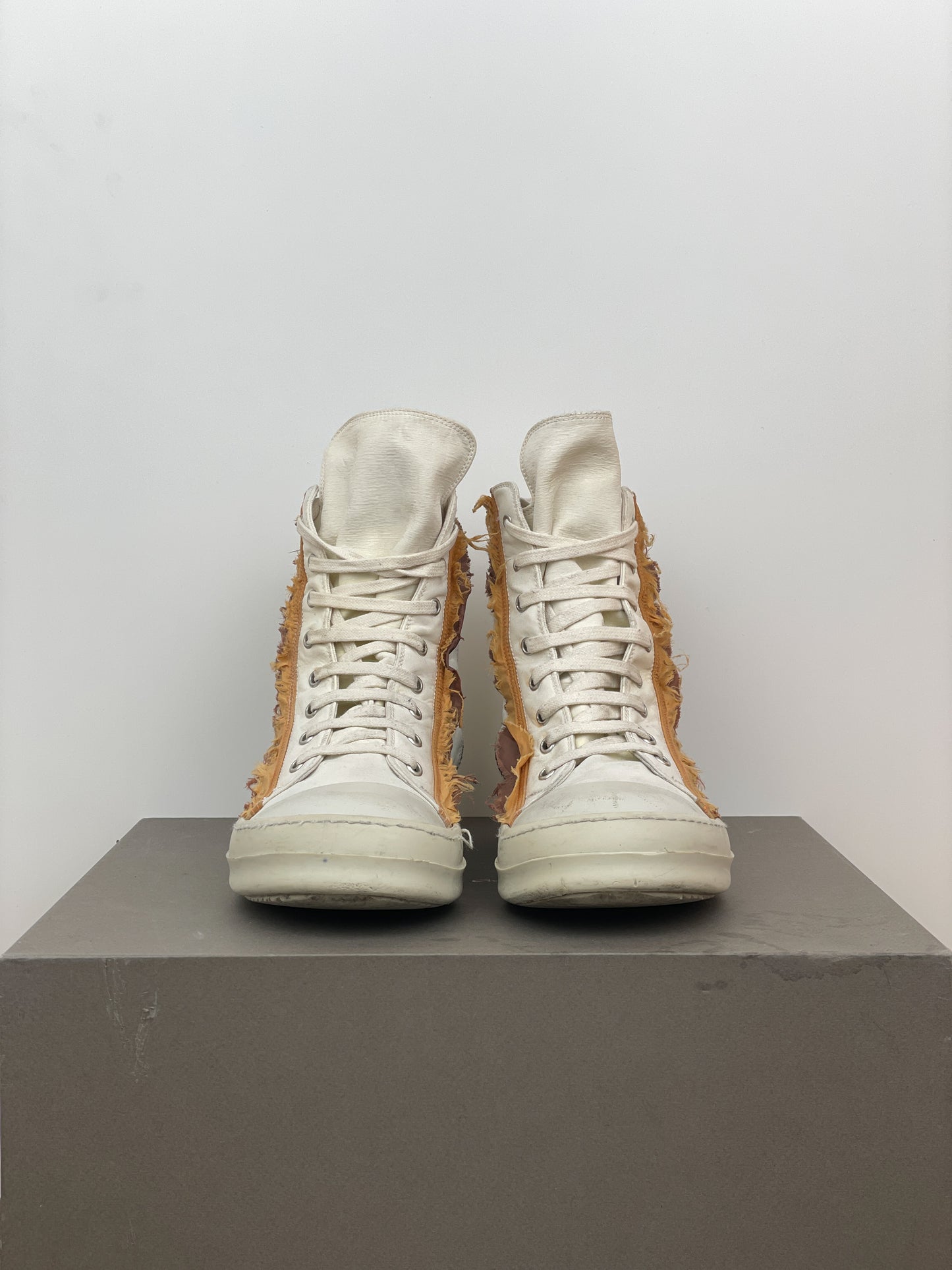 Rick Owens DRKSHDW SS20 'Tecuatl' Sample Distressed Cloth Ramones
