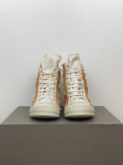 Rick Owens DRKSHDW SS20 'Tecuatl' Sample Distressed Cloth Ramones