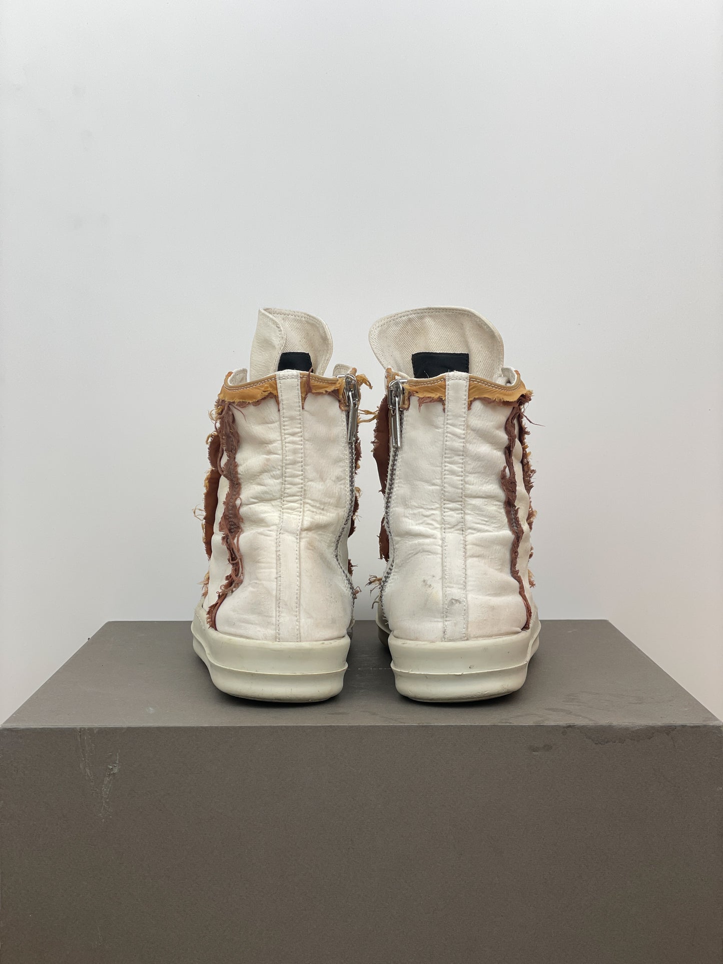 Rick Owens DRKSHDW SS20 'Tecuatl' Sample Distressed Cloth Ramones