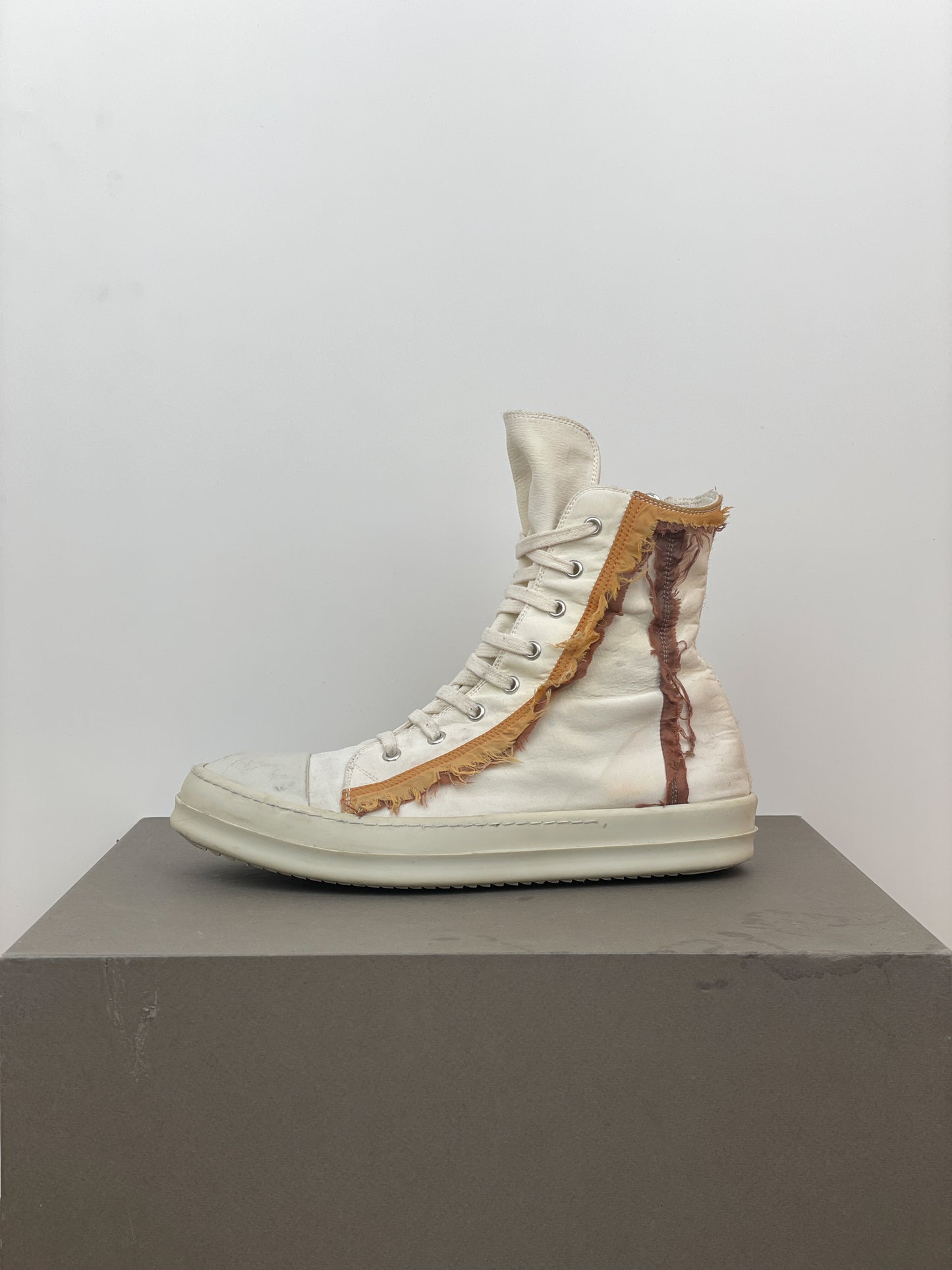 Rick Owens DRKSHDW SS20 'Tecuatl' Sample Distressed Cloth Ramones